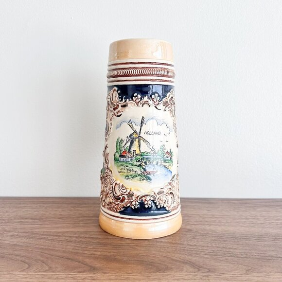 Vintage Holland Ceramic Stein 1L | Original King German Pottery - Picture 1 of 7